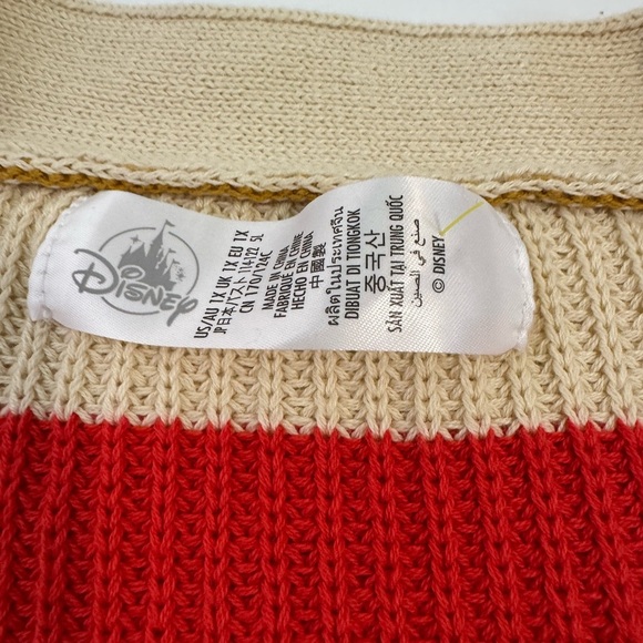 DISNEY  Park Minnie Mouse Multicolor Striped Cardigan Sweater Women size 1X - Picture 4 of 11